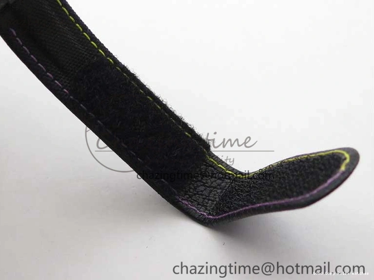 Good Copy Rolex Watches On Edition Carbon Black Strap Diw Dial Pink V Daytona EyeCatching A7750 Best WWF Nylon 2890 0111